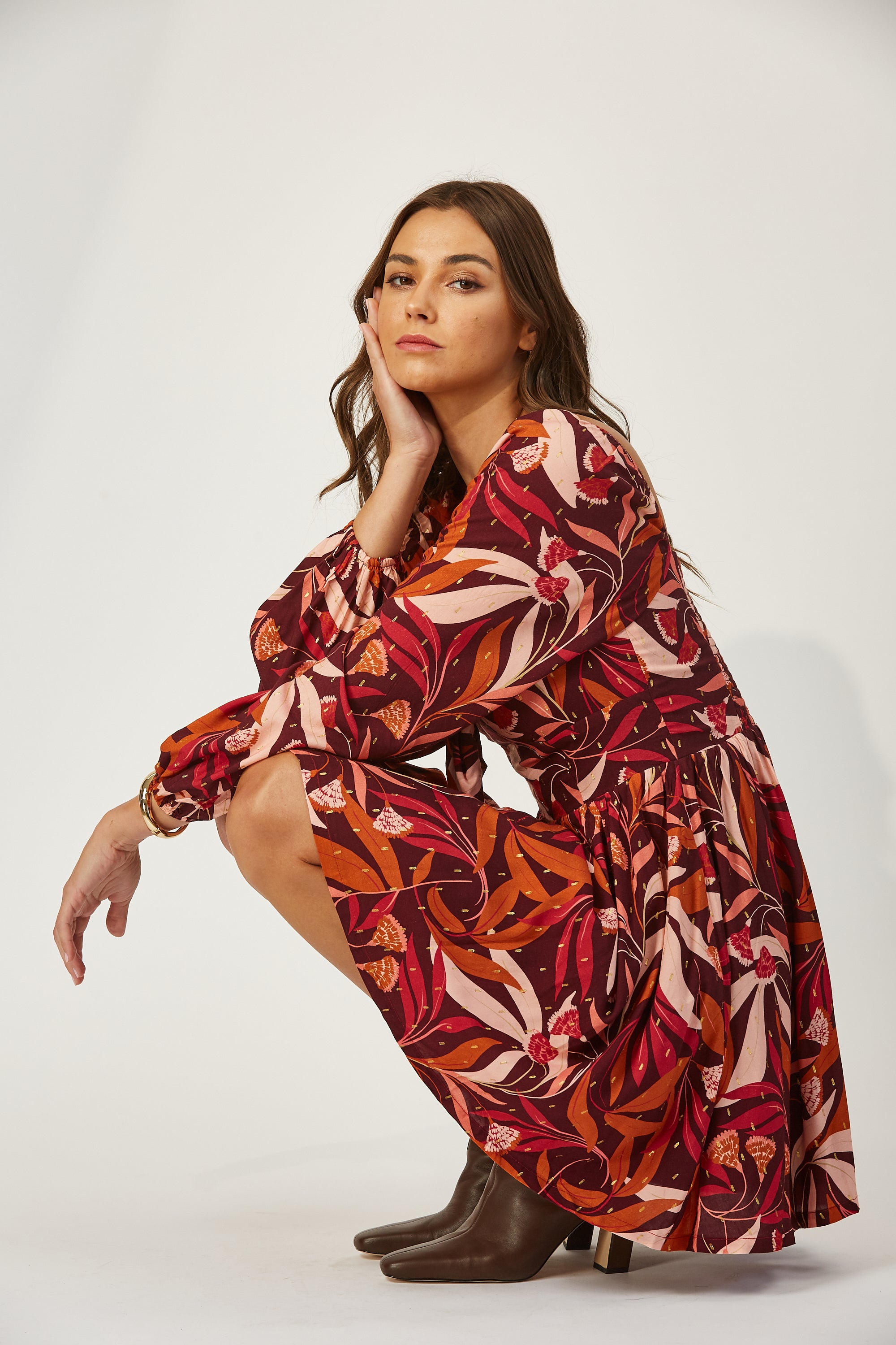 Amelia tie front mini dress image 4