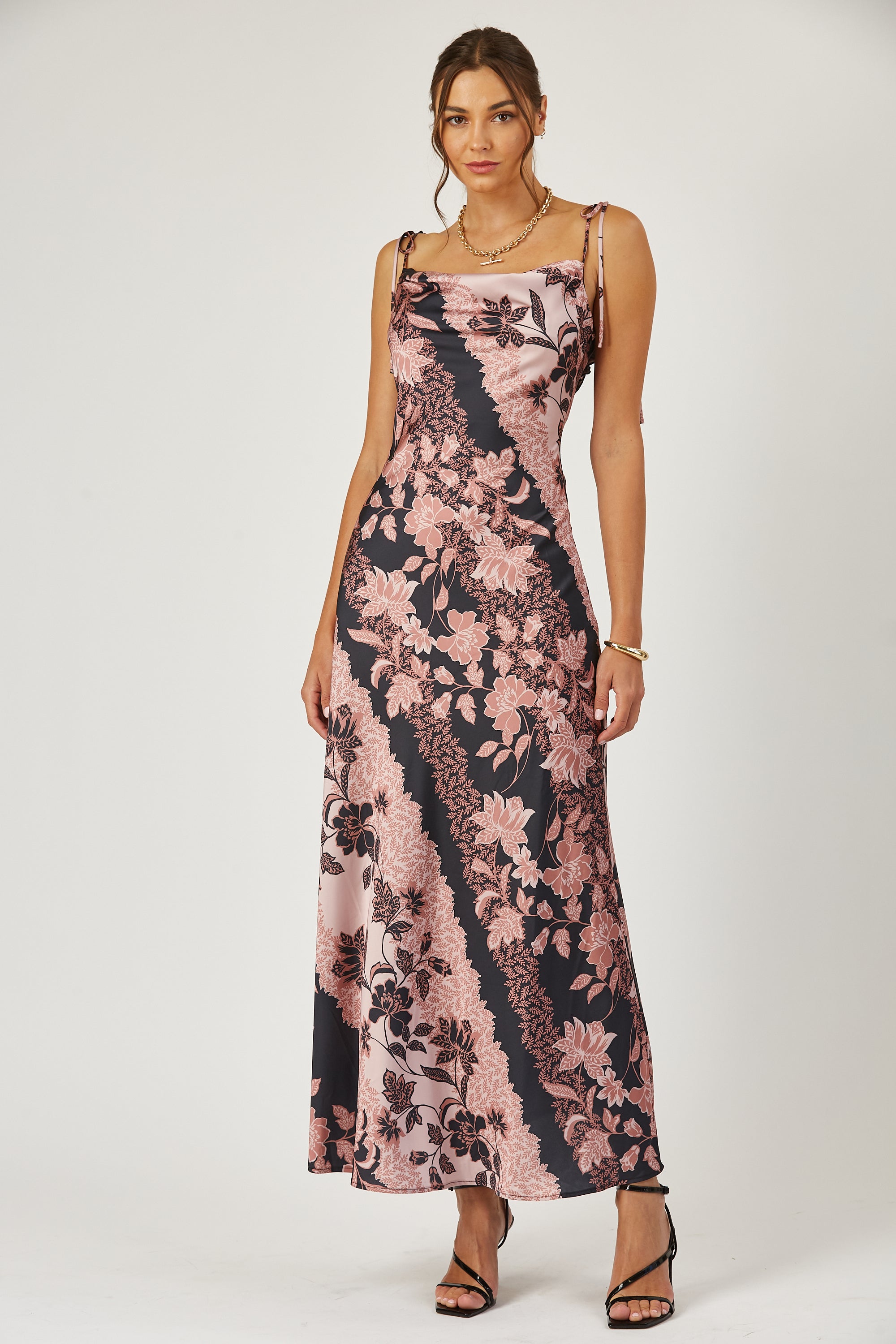 Hendri cowl neck maxi dress image 0