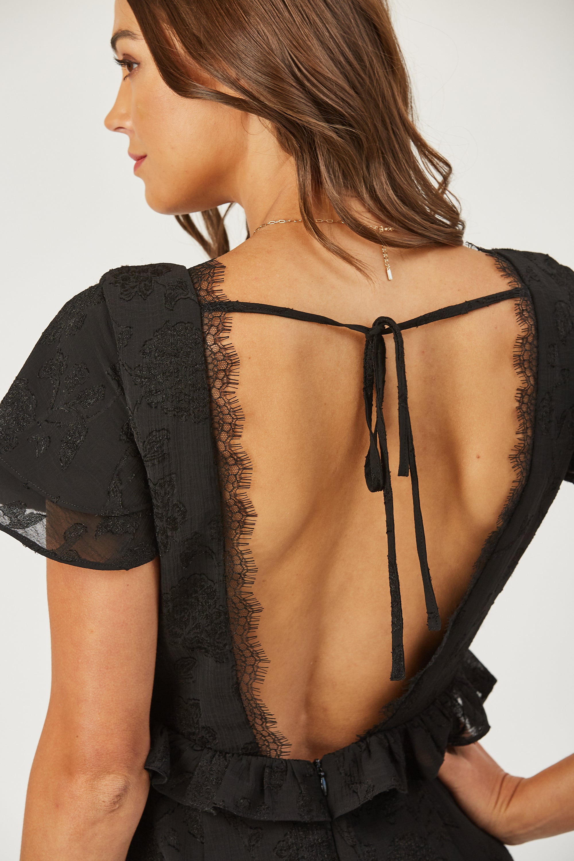 Aubrey tiered burnout maxi dress image 5
