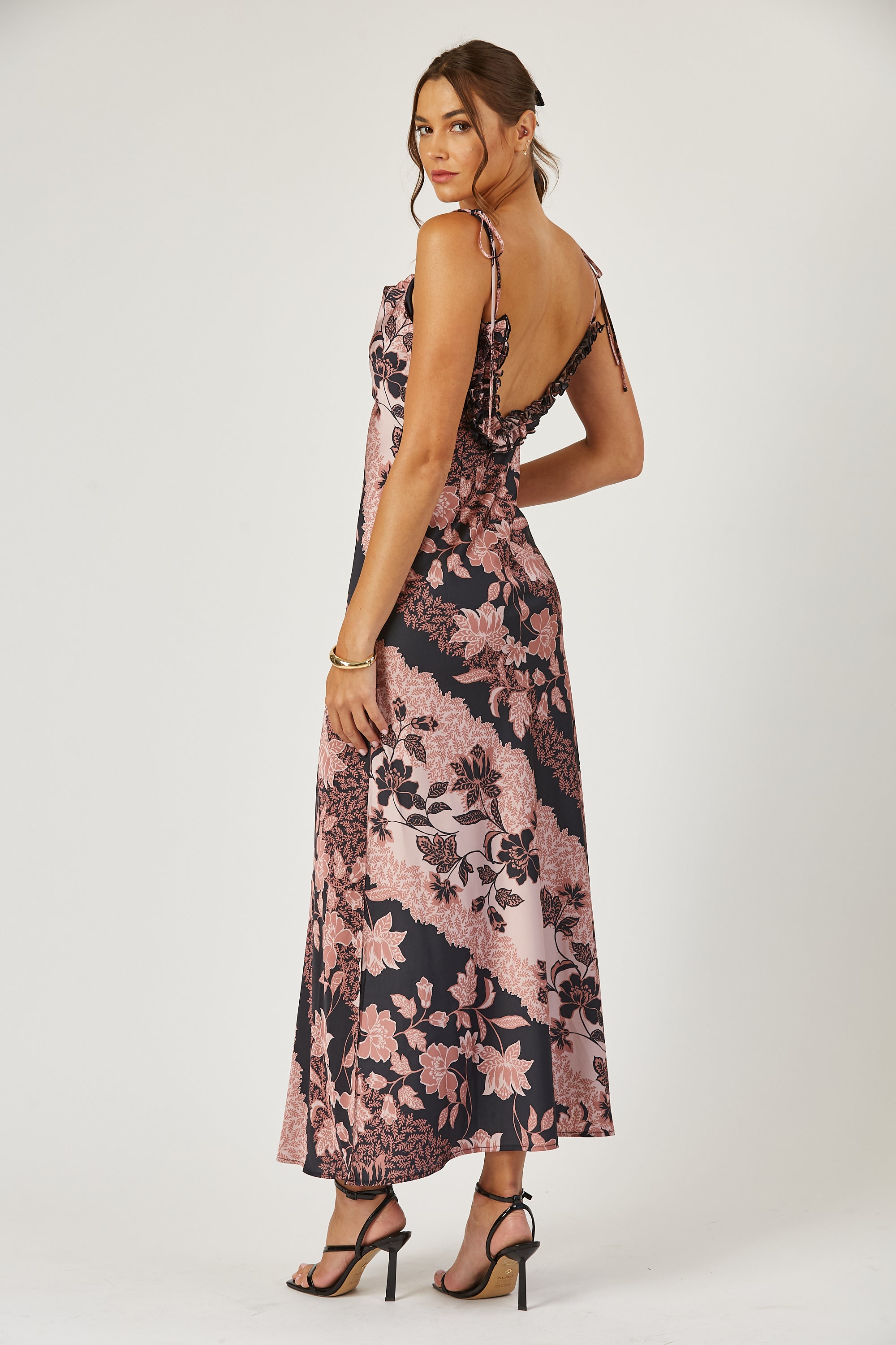 Hendri cowl neck maxi dress image 1