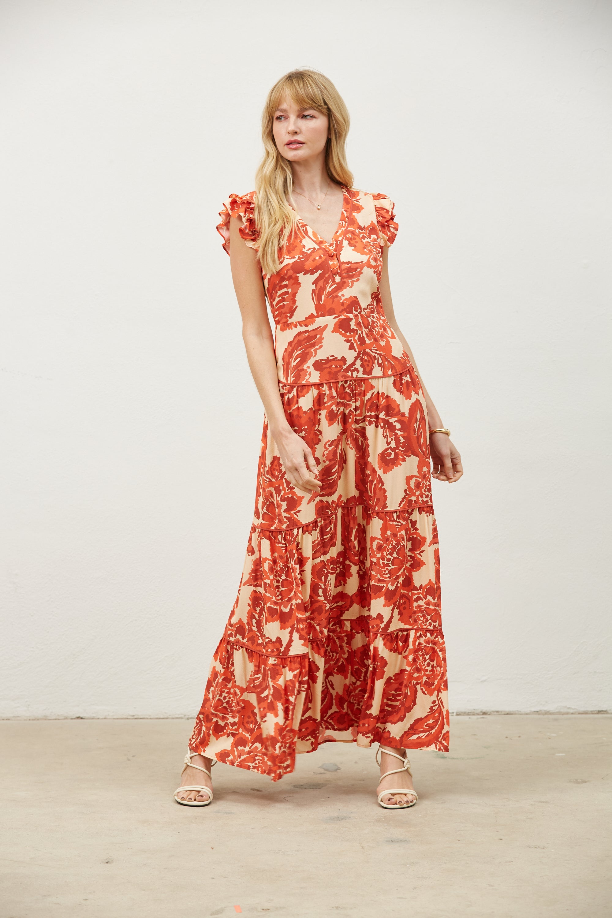 Mallory Tiered Maxi Dress