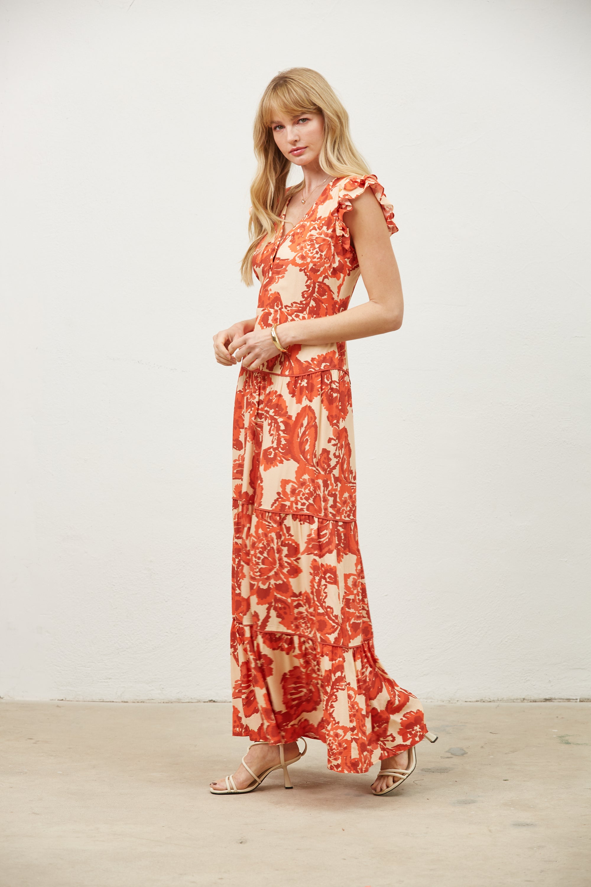 Mallory Tiered Maxi Dress