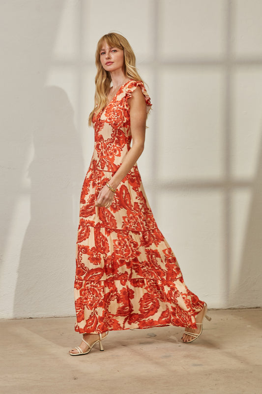 Mallory Tiered Maxi Dress