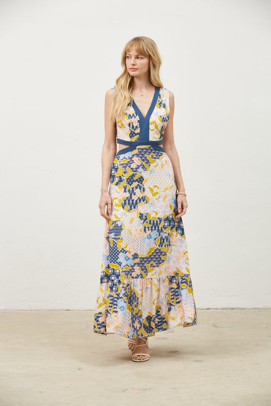 Mara Cutout Maxi Dress