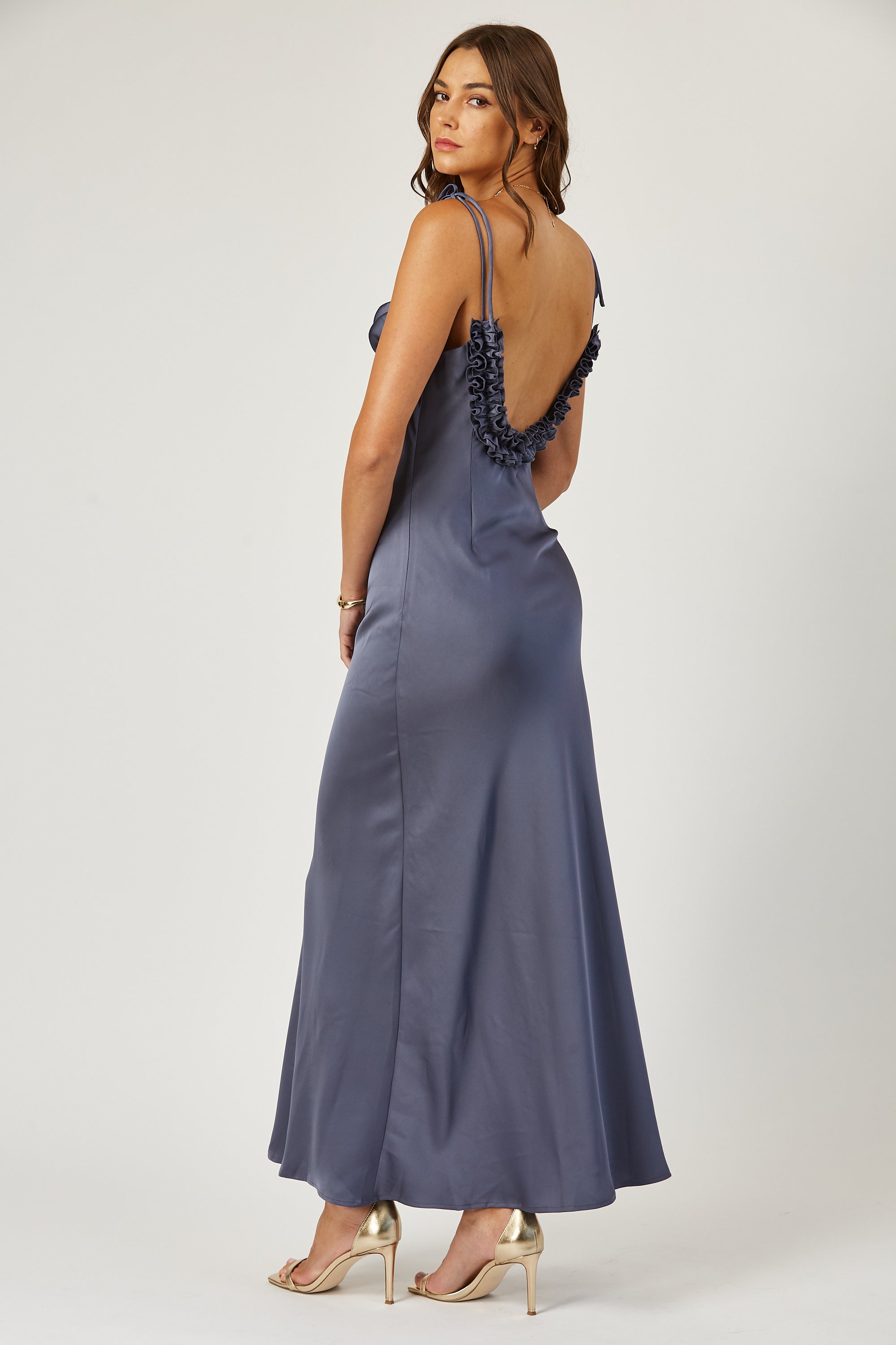 Alexis cowl neck maxi dress image 3