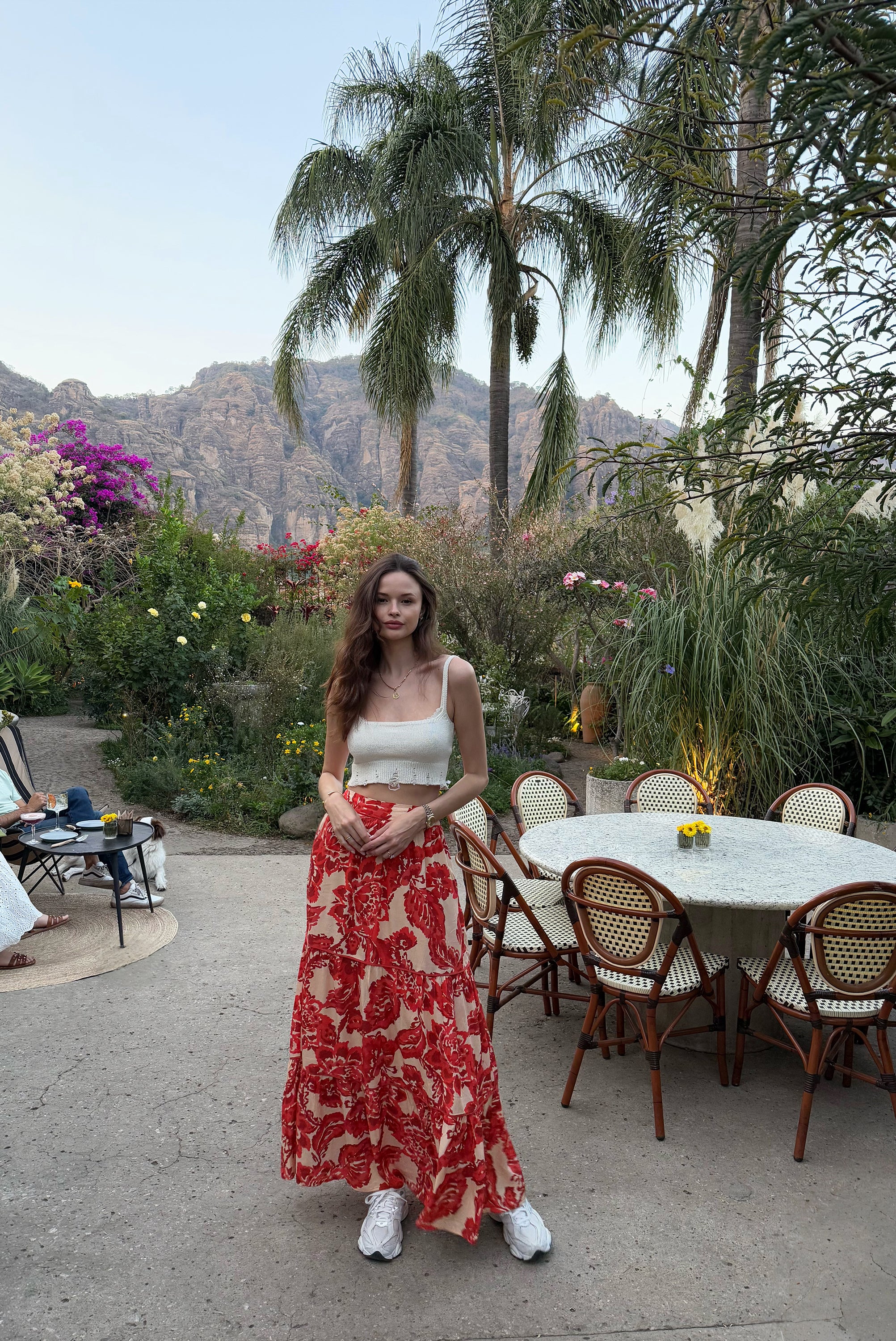 Mallory Tiered Maxi Skirt