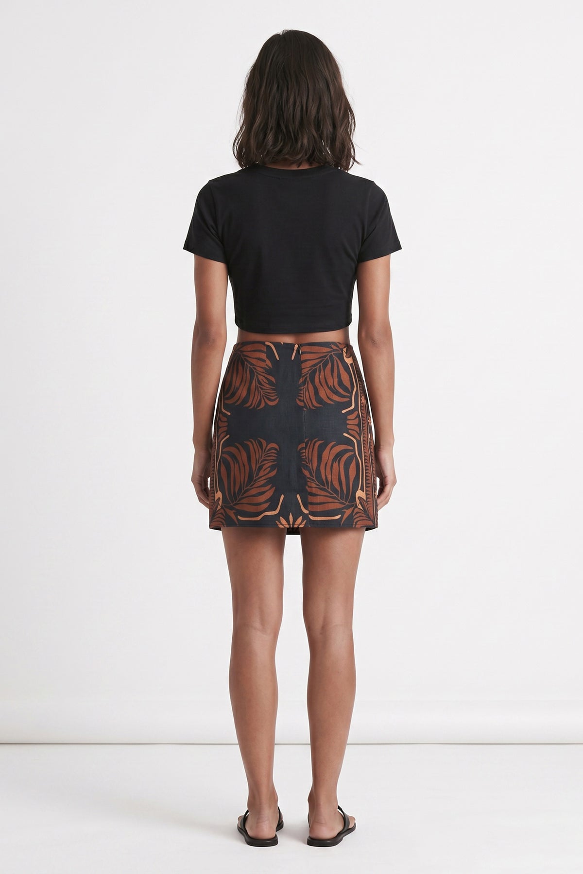 Cali Tropical Mini Skirt
