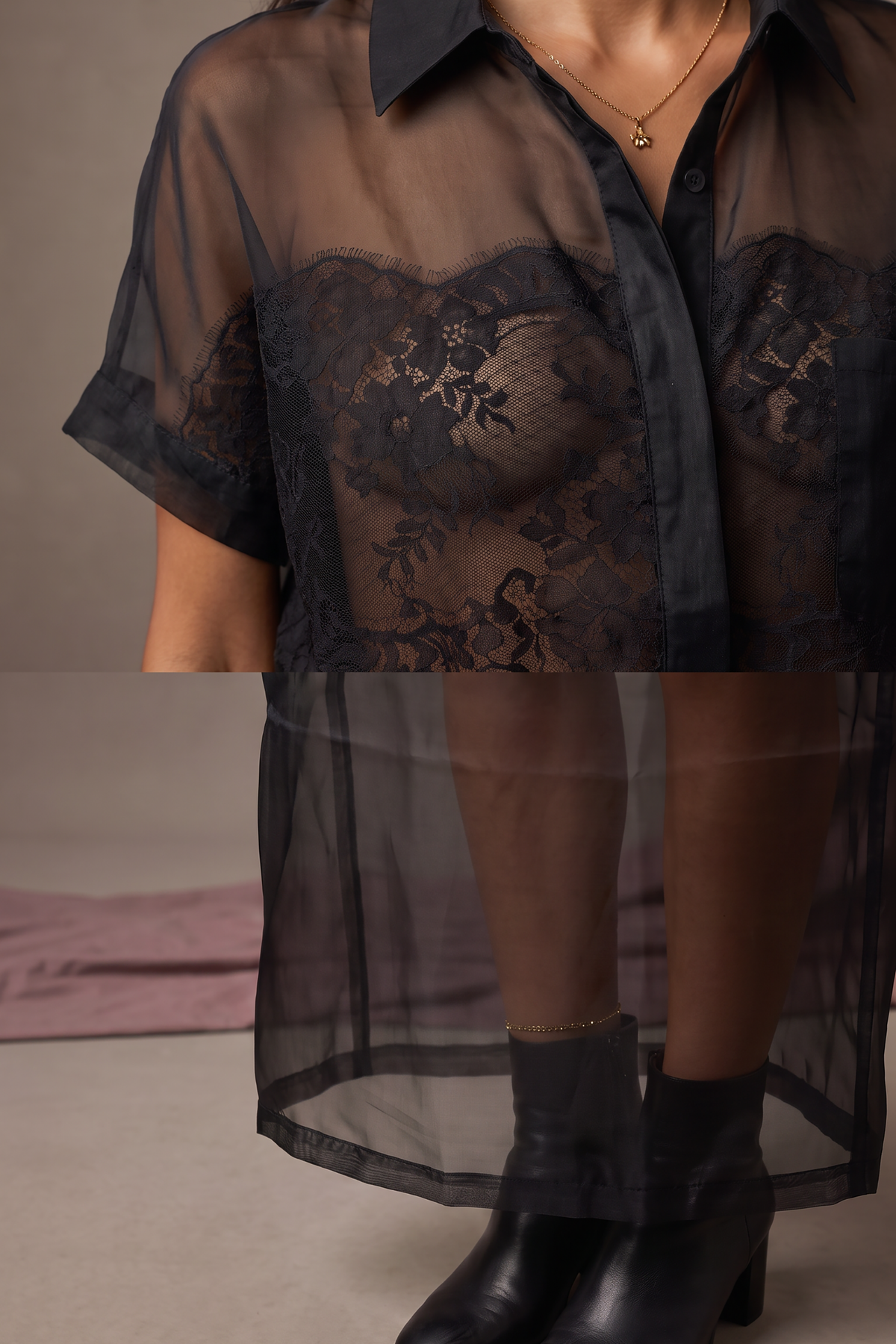 Margaux Organza Blouse
