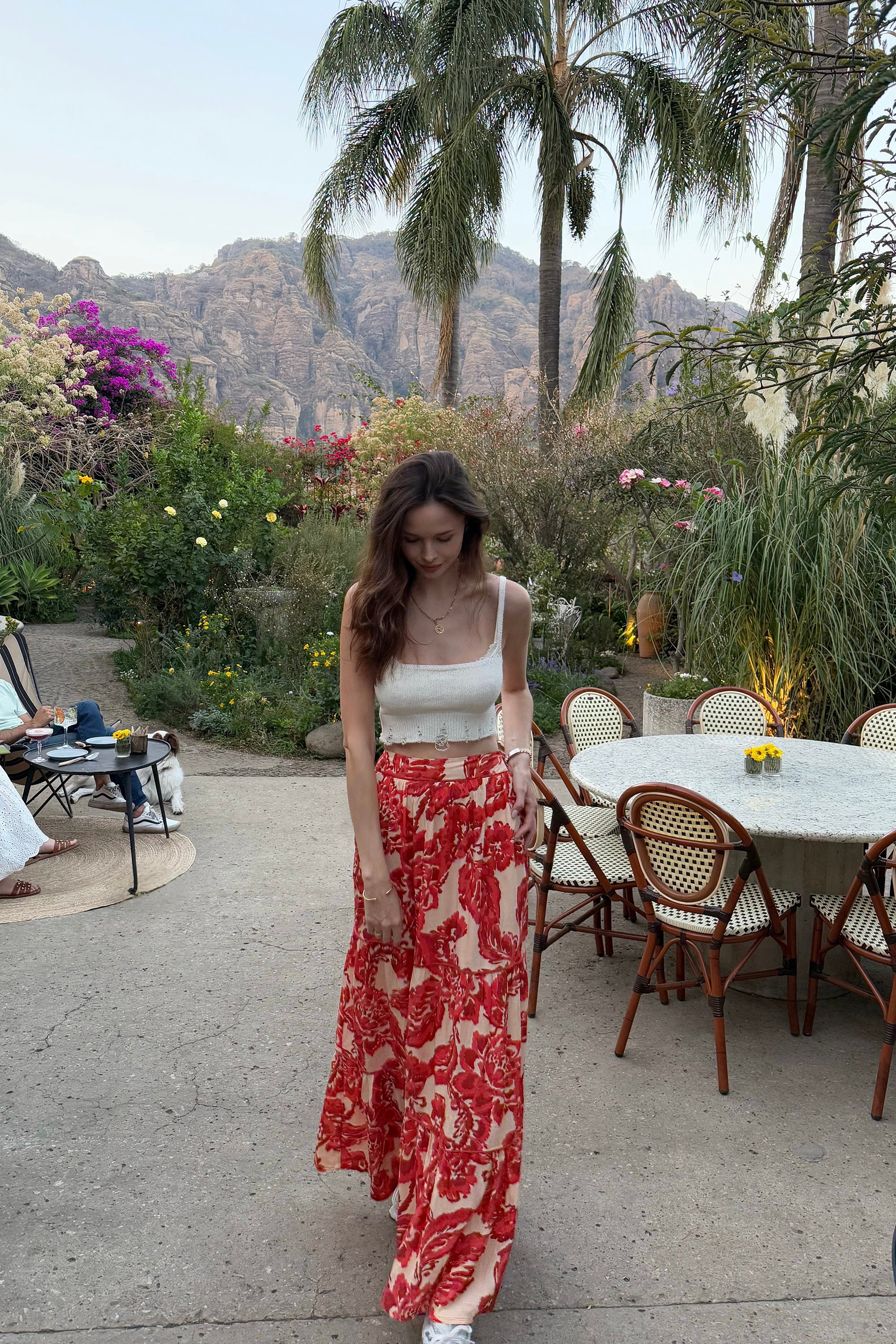 Mallory Tiered Maxi Skirt